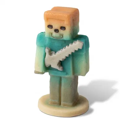 Marcipánová figurka Minecraft Alex 8x4 cm, 46 g
