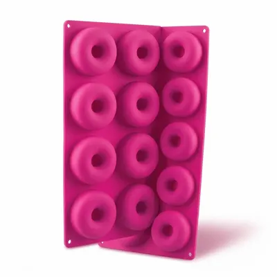 Silikonová forma na mini donuty, 29 x 17 cm