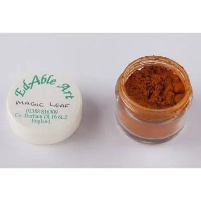Prachová jedlá barva Magic Leaf pro jedlé malování