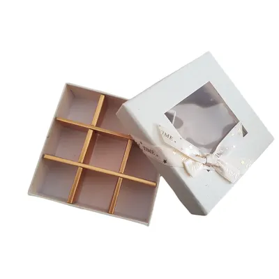 Krabička na pralinky 12x12x4 cm, 5 ks