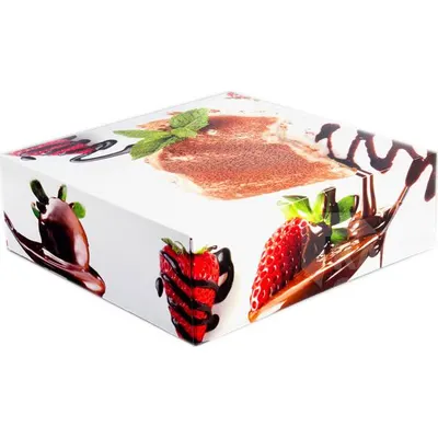Dortová krabice Rimini 30×10 cm s barevným potiskem