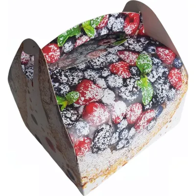 Papírová taštička Roma na zákusky a chlebíčky 18x16 cm