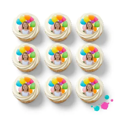 Tisk vlastní fotky na cupcakes – kolečka 4,8 a 6 cm