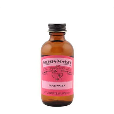 Nielsen Massey extrakt růžová voda v lahvičce 60 ml k ochucení krémů, dezertů a pečiva