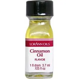 Olejové skořicové aroma LorAnn se super silnou koncentrací, 3,7 ml, značka FunCakes, k dochucení pečiva a krémů