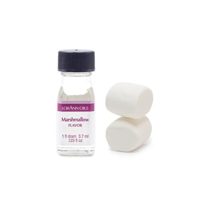 Koncentrované aroma s příchutí marshmallow od značky FunCakes pro dochucení krémů, polev a marcipánu v objemu 3,7 ml