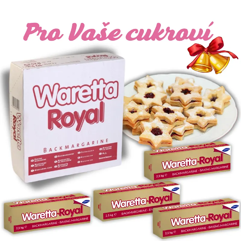 Německý tuk na pečení Waretta Back od Walter Rau Food v balení 10 kg pro cukrářské použití