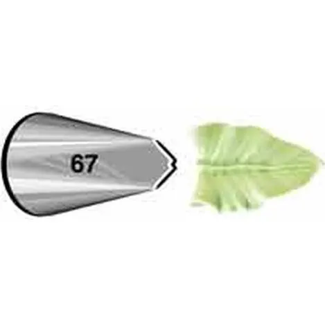 Dekorační špička Wilton LEAF #67 pro zdobení dortů tvarem listů a okvětních plátků