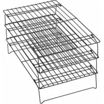 Odkládací mřížka Wilton o rozměrech 40 x 25 cm pro chladnutí cukroví, pečiva a ovoce v polevě