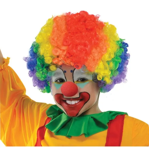 Červený molitanový klaunský nos od značky Amscan pro karneval a dětské party
