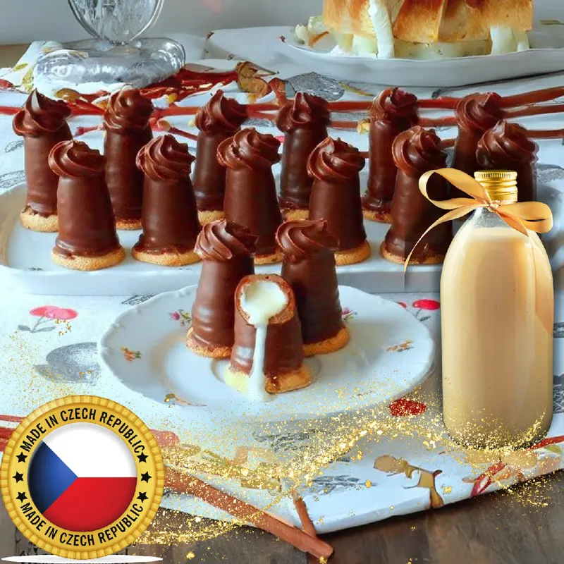 Rumová náplň Topmix S značky Zeelandia do likérových špiček, balení 500 g