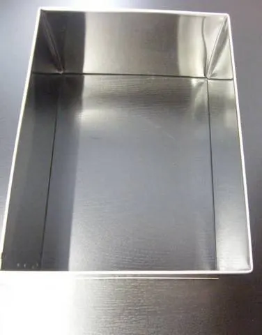 Ráfek obdélníkový 20 x 30 cm bez dna na pečení a tvarování dortových korpusů