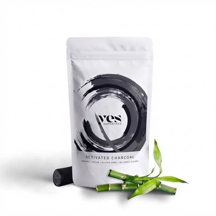 Přírodní černé barvivo Yes Superfood z aktivního uhlí pro barvení krémů a těst v cukrářství