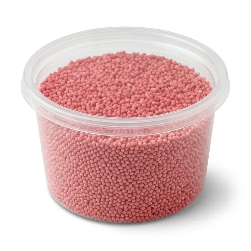 Cukrový máček SweetArt v růžové barvě, 50 g, jedlé zdobení na cukroví, dorty a muffiny