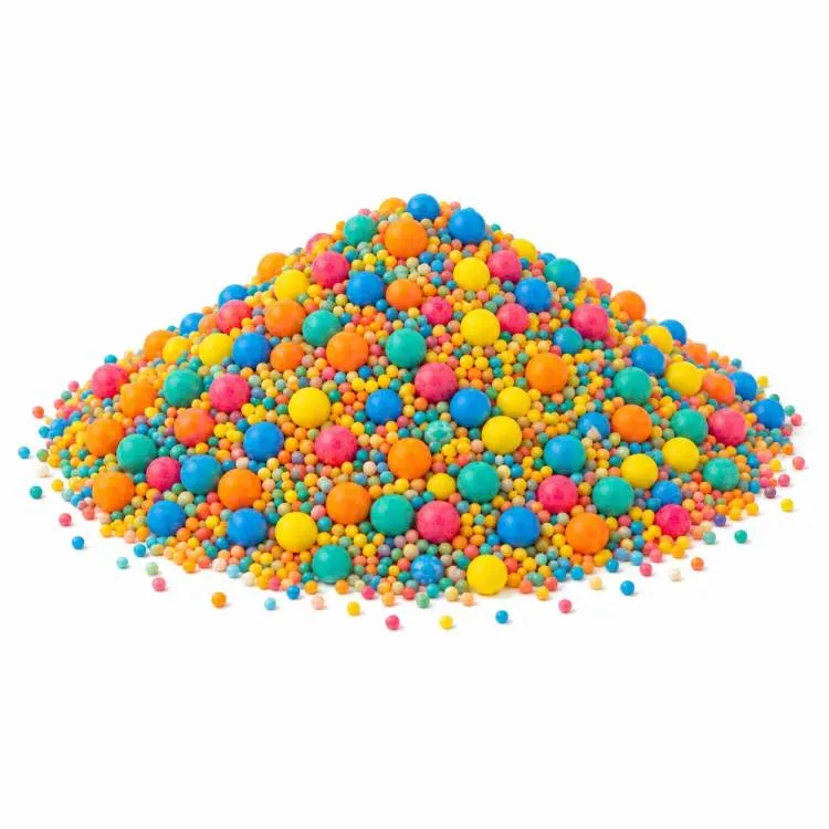 Cukrové zdobení SweetArt Happy sprinkle mix pestrá směs barevných posypů na dorty a cukrářské výrobky