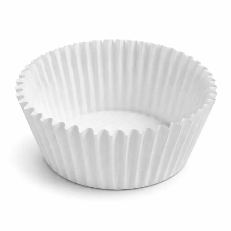 Bílé papírové košíčky na muffiny 5 x 3,5 cm, balení 1000 kusů, vhodné na pečení muffinů a cupcakes