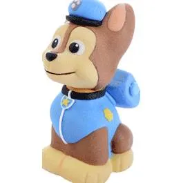 Cukrová figurka psa Chase z Tlapkové patroly o výšce 6 cm od značky Modecor na zdobení dortů