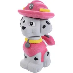 Cukrová figurka psa Marshalla z Tlapkové patroly, výška 6 cm, značka Modecor, na dětský dort