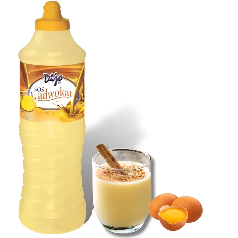 Cukrářský topping s příchutí vaječného likéru a kondenzovaného mléka v 1kg balení na dochucení dezertů