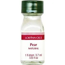 Koncentrovaná hrušková aroma LorAnn od značky FunCakes v objemu 3,7 ml k ochucení krémů, těst a polev