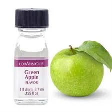 Koncentrovaná aroma se vůní a chutí zeleného jablka od značky LorAnn, 3,7 ml, na pečení a zdobení