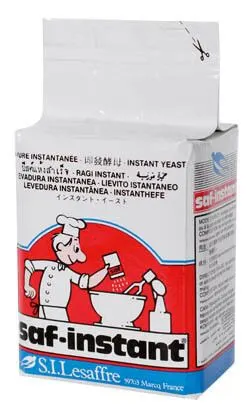 Instantní droždí Saf-instant v balení 500 g vhodné pro kynutí sladkého i slaného pečiva