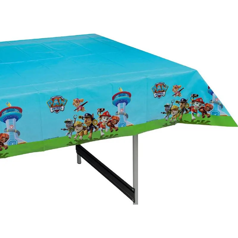 Plastový ubrus s motivy Paw Patrol o rozměru 180 x 120 cm na dětskou oslavu