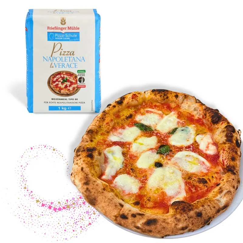 Mouka Pizza NEAPOL LA VERACE typ 00 na pizzu v balení 1 kg pro neapolské těsto