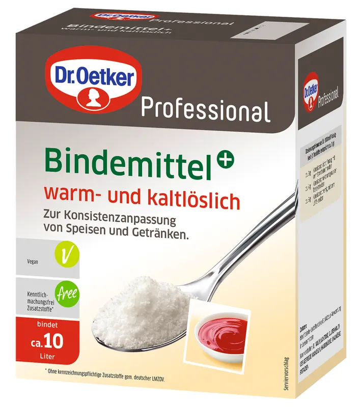 Zahušťovadlo Bindemittel Plus Original pro přípravu krémů a náplní bez vaření