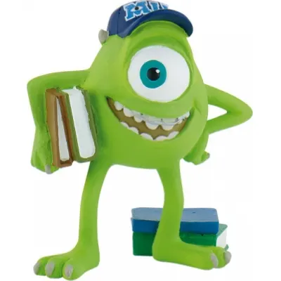 Figurka Mike od značky Bullyland na zdobení dortů, rozměry 7 x 6 cm