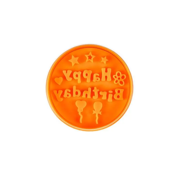 Vypichovač Städter s motivy narozeninových symbolů pro zdobení dortů a cukrářských dekorací