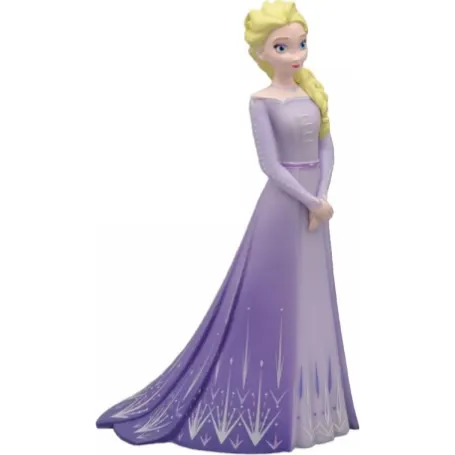 Dekorační figurka Elsa ve fialových šatech na dort z motivu Ledového království od značky Bullyland