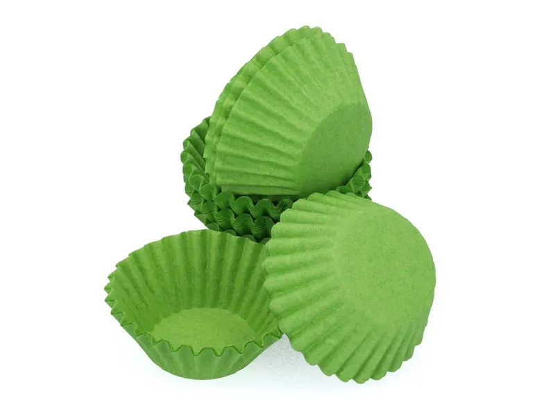 Zelené mini cukrářské košíčky na pralinky od značky Cake Masters