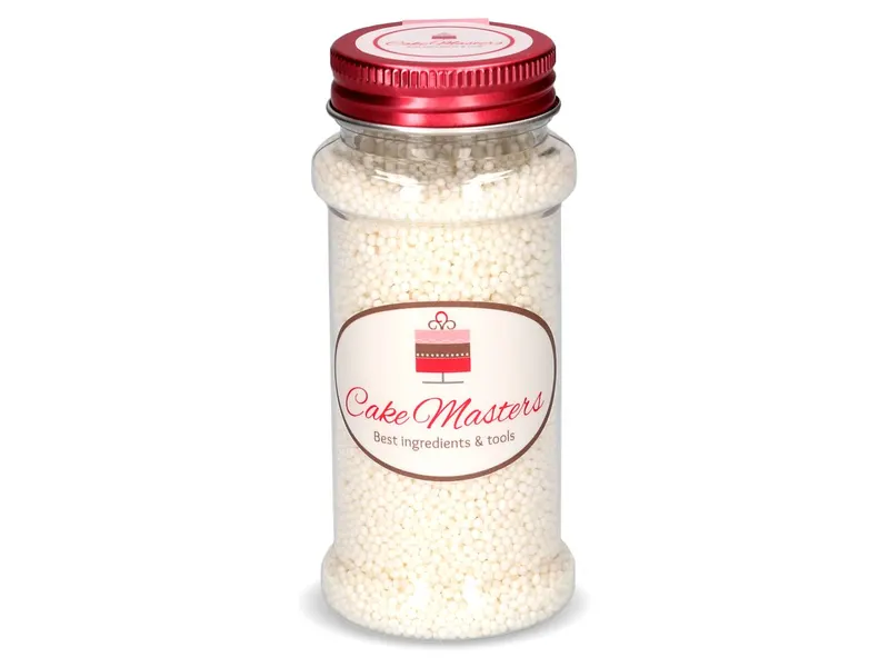 Bílý cukrářský máček Cake Masters na zdobení cukroví a dortů, balení 90 g