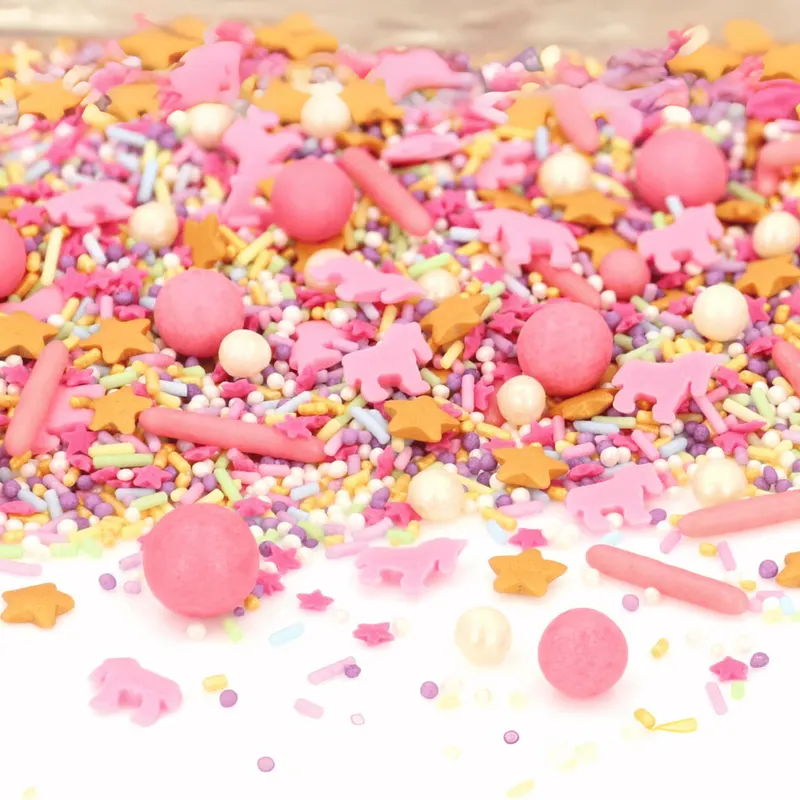 Cukrářské zdobení Little Unicorn Mix od značky Cake Masters v sáčku o hmotnosti 80 g na cukroví a dorty