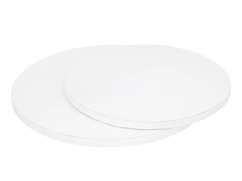 Klasická bílá dortová podložka Cake Masters o průměru 30 cm a tloušťce 12 mm pro podložení dortu