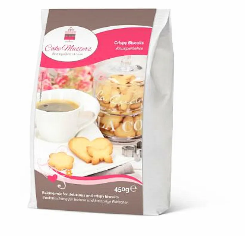 Směs na máslové čajové cukroví Cake Masters, balení 450 g pro domácí pečení