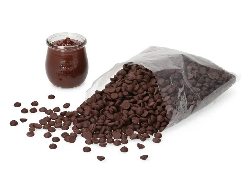 Tmavá čokoláda Callebaut bez laktózy v balení 200 g značky Cake Masters vhodná k pečení a zdobení dortů