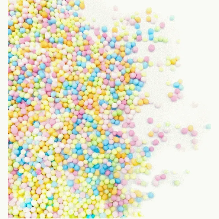 Vícebarevné mini perličky Happy Sprinkles na zdobení cukroví a dortů, balení 90 g