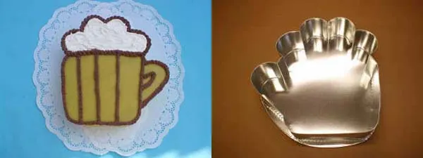 Dortová forma ve tvaru piva značky Felcman pro pečení originálního dortu