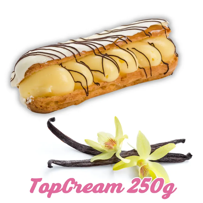 Vanilkový krém TOPCREAM značky Zeelandia v balení 250 g na přípravu cukrářských krémů bez vaření