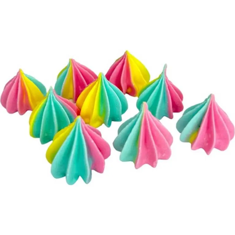 Mini pusinky barevné na zdobení dortů a cupcakes, balení 9 ks značky I love Cakes