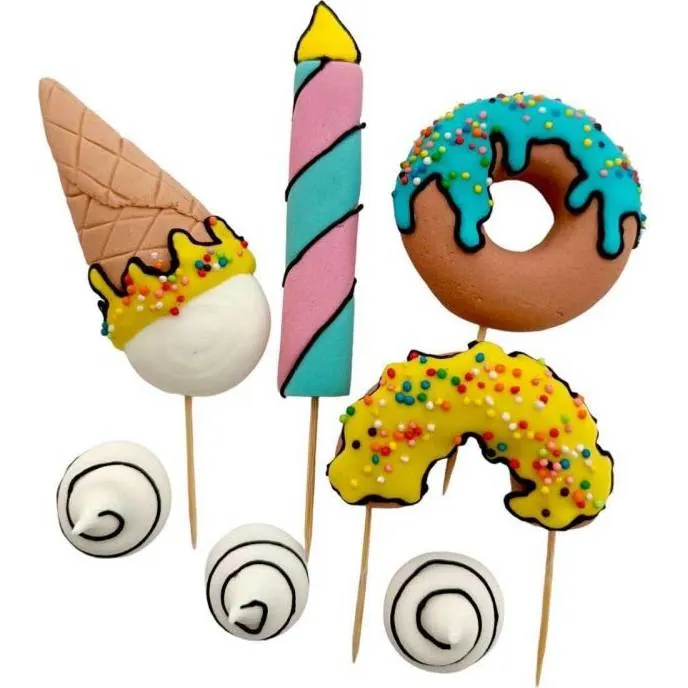 Zápich do dortu se sladkým motivem od značky I love Cakes na oslavy a zdobení narozeninových dortů