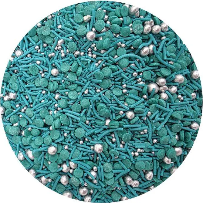 Cukrové zdobení Azurové moře v balení 80 g od značky I love Cakes pro dekoraci dortů a cukroví