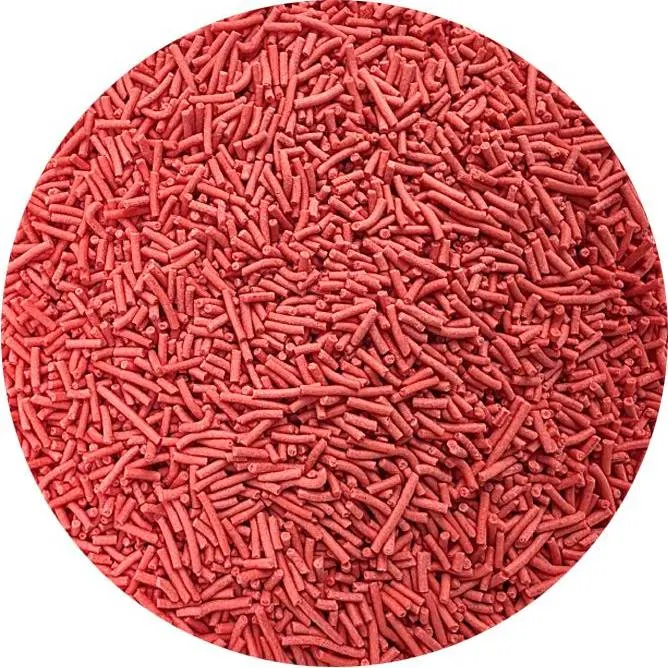 Červené cukrové tyčinky na zdobení cukrářských výrobků, balení 80 g od značky I love Cakes