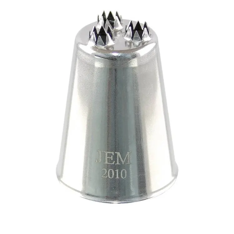 Nerezová zdobicí špička JEM č. 2010 s otvorem 0,5 cm pro jemné linky a perličky na dortech a zákuscích