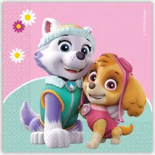 Papírové ubrousky s motivem Paw Patrol 33 x 33 cm značky Procos pro dětské oslavy