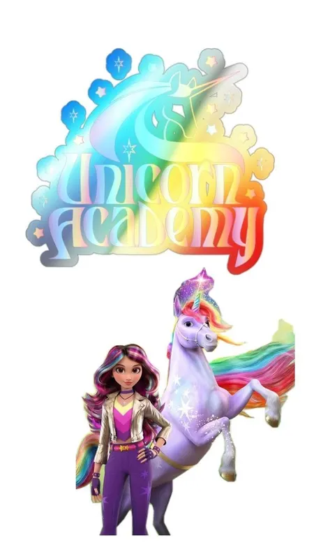 Jedlý papír JEDNOROŽČÍ AKADEMIE - UNICORN ACADEMY