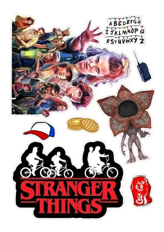 Jedlý papír STRANGER THINGS