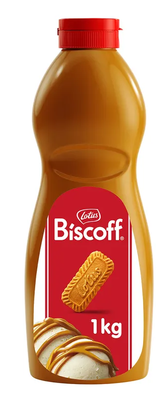 Lotus Biscoff Topping karamelový krém s chutí karamelových sušenek v balení 1 kg